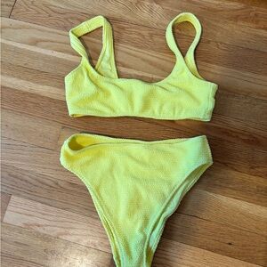 La Hearts Sunny Yellow Bikini